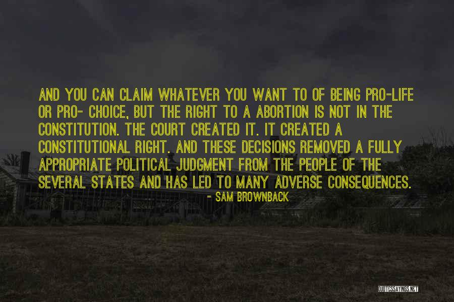Sam Brownback Quotes 1480744 Sam Brownback Quotes 1480744
