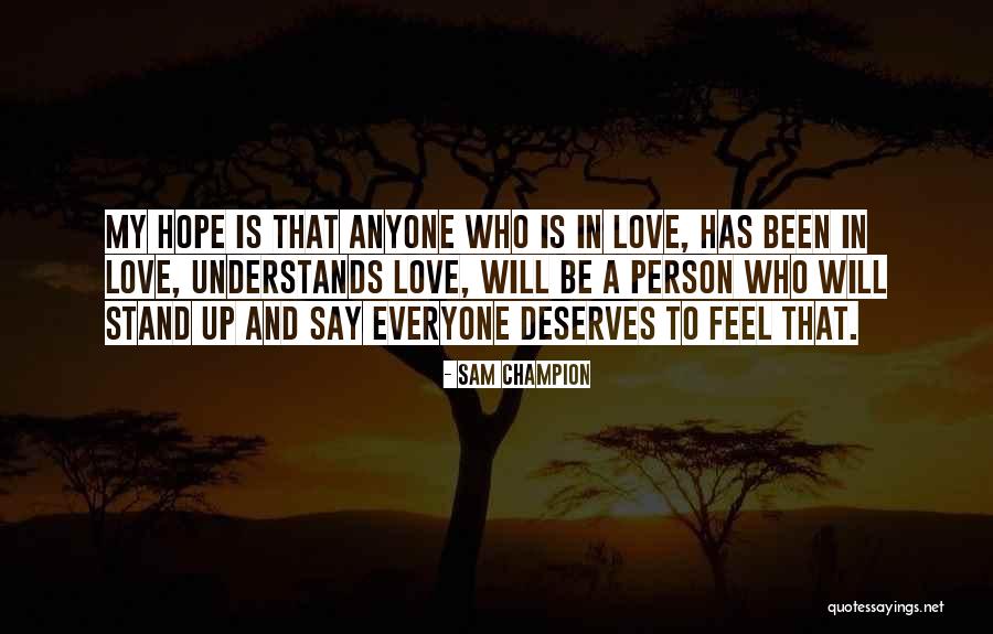 Sam Champion Quotes 936950 Sam Champion Quotes 936950