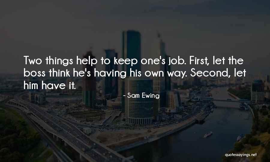 Sam Ewing Quotes 993057 Sam Ewing Quotes 993057