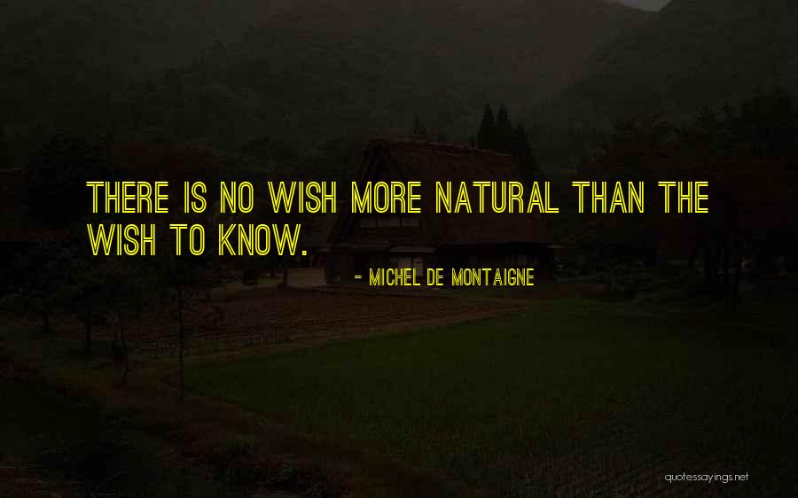 Sam Gipp Quotes By Michel De Montaigne