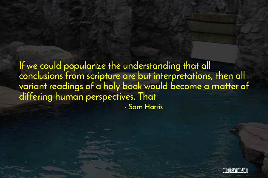 Sam I Am Book Quotes By Sam Harris