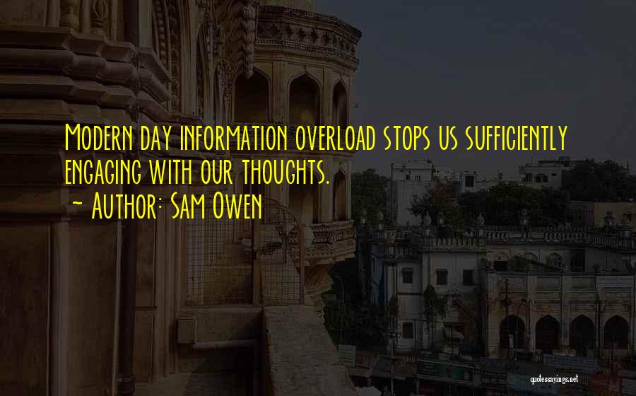 Sam Owen Quotes 110120