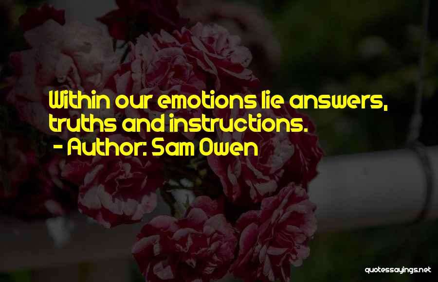 Sam Owen Quotes 1796834