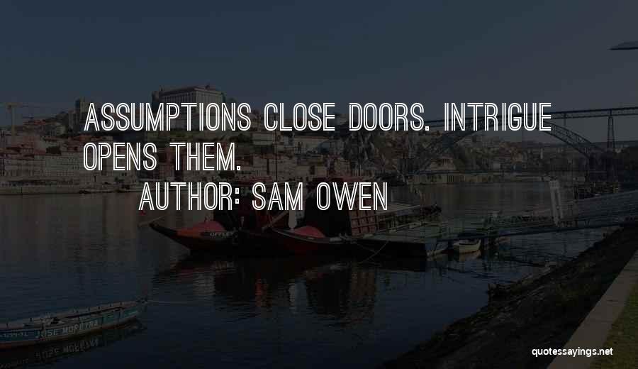 Sam Owen Quotes 679313