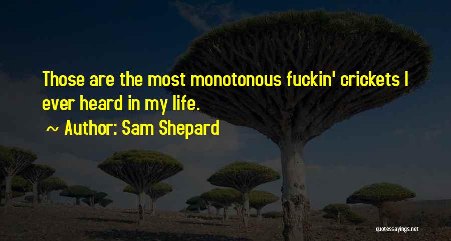 Sam Shepard Quotes 1559682