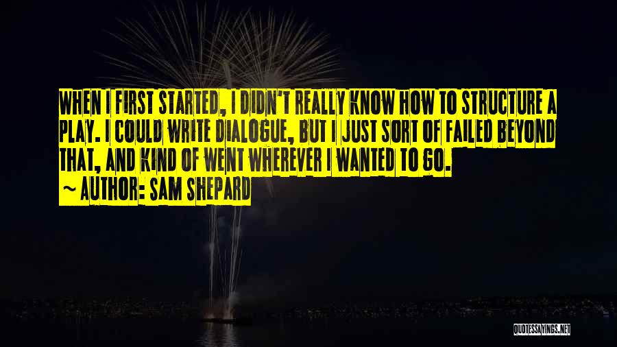 Sam Shepard Quotes 801778