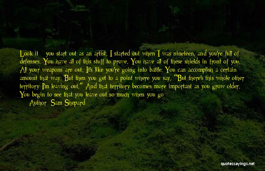 Sam Shepard Quotes 99550