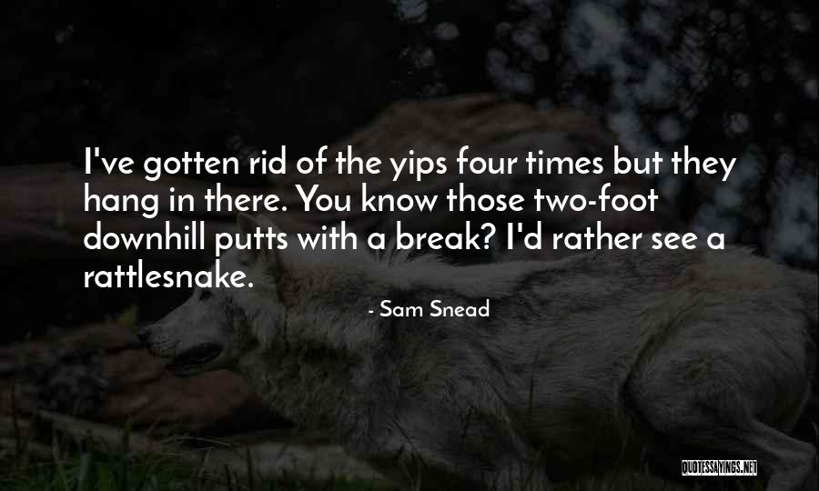 Sam Snead Quotes 321376