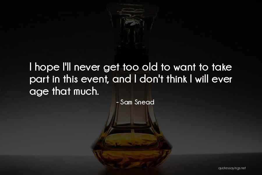 Sam Snead Quotes 389644