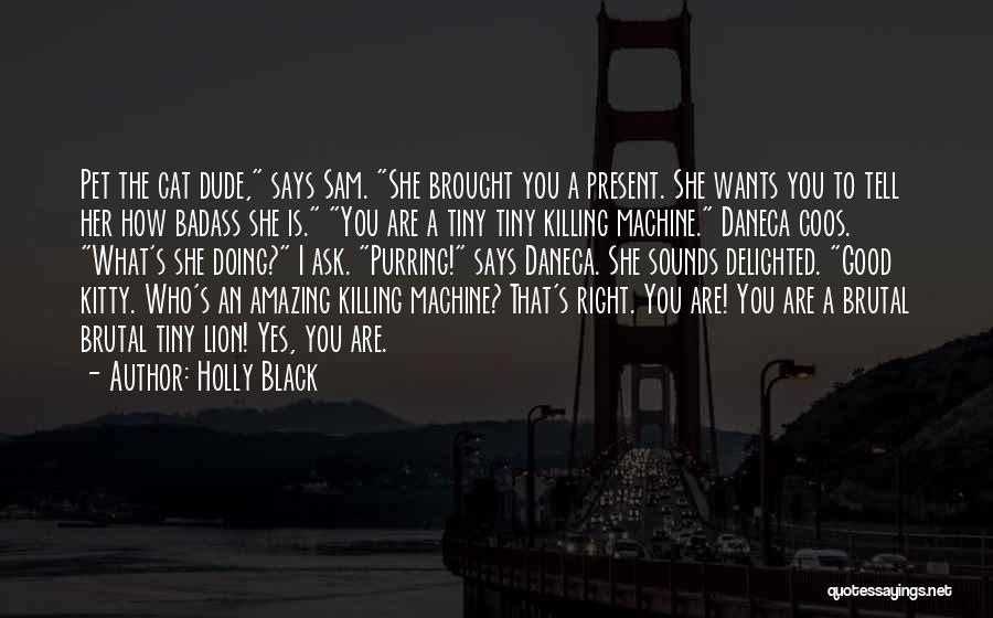 Sam The Lion Quotes By Holly Black