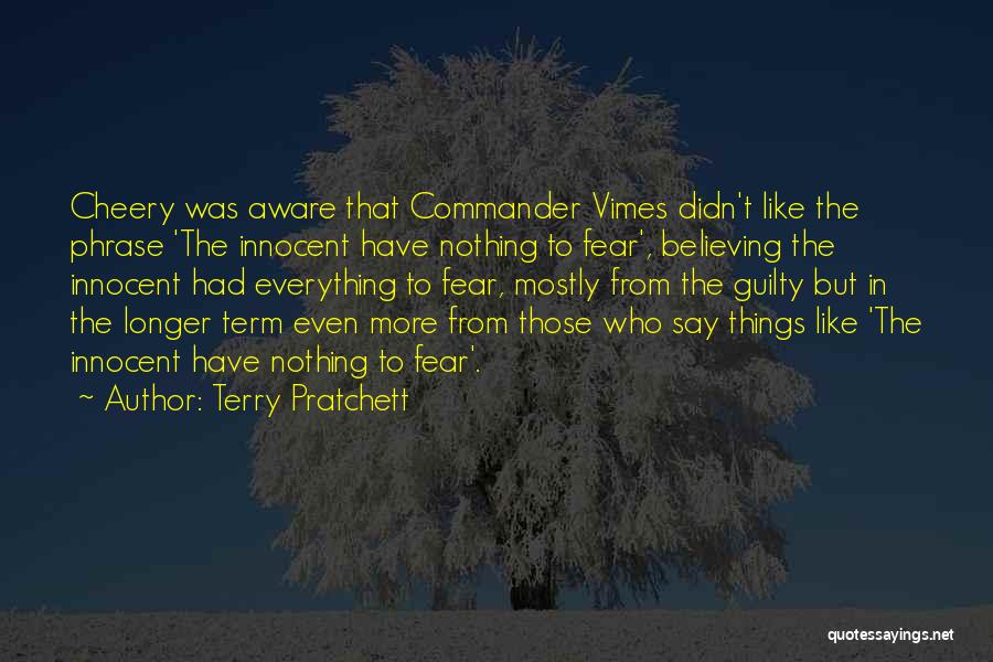 Sam Vimes Quotes By Terry Pratchett