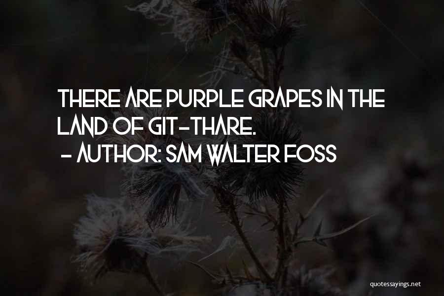 Sam Walter Foss Quotes 856207