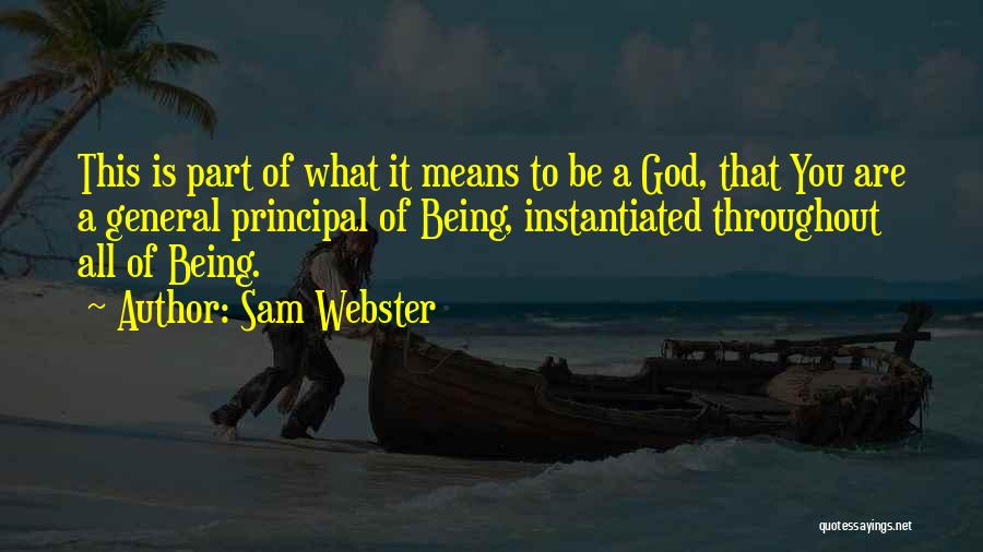 Sam Webster Quotes 1925147