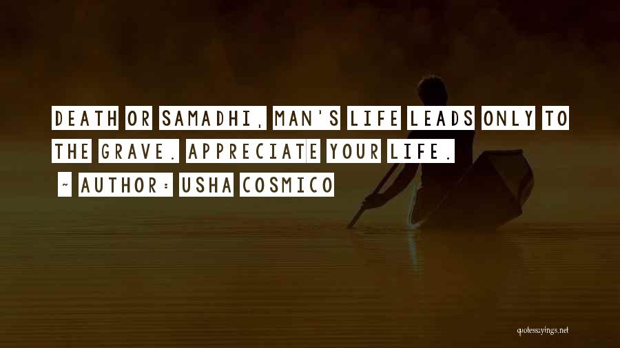 Samadhi Quotes By Usha Cosmico