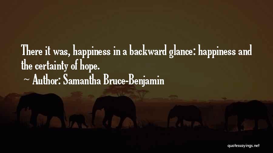 Samantha Bruce-Benjamin Quotes 1085405