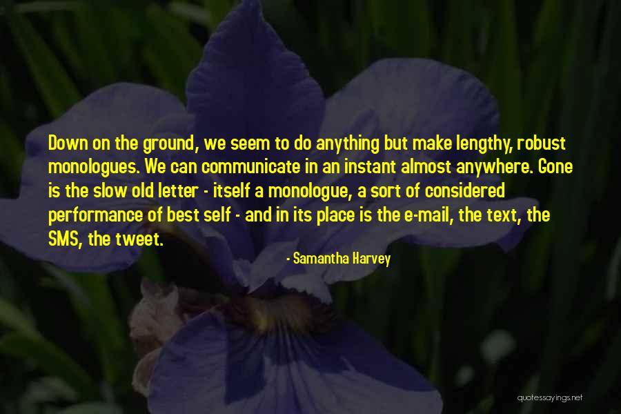 Samantha Harvey Quotes 1370146 Samantha Harvey Quotes 1370146