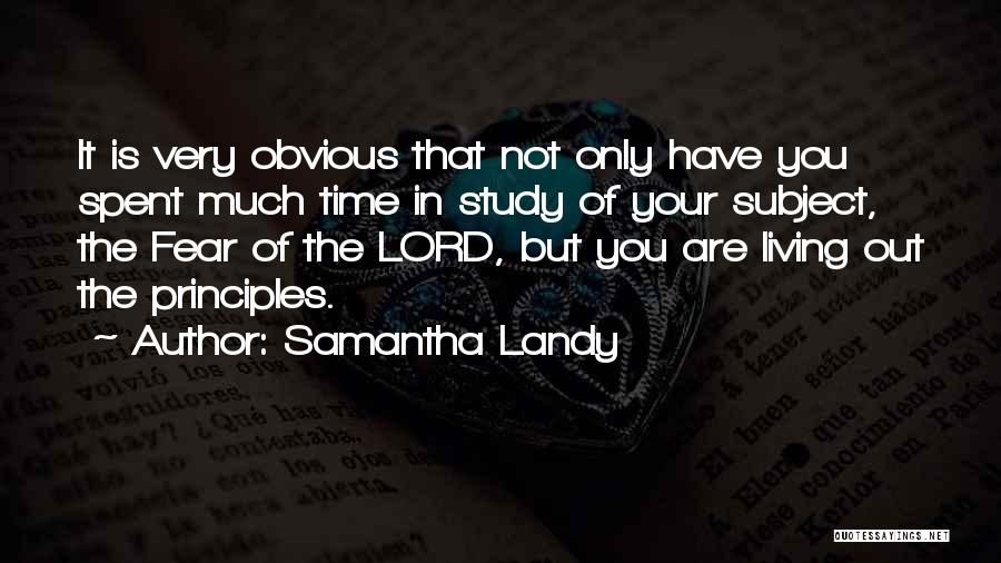 Samantha Landy Quotes 1504460