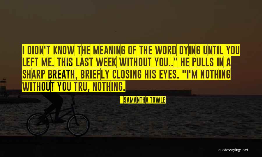 Samantha Towle Quotes 1120863 Samantha Towle Quotes 1120863
