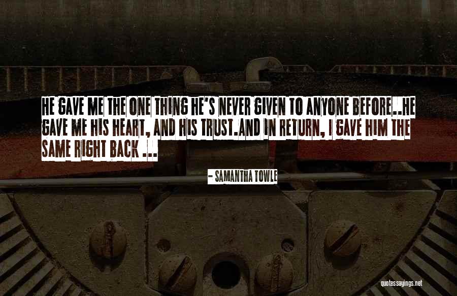 Samantha Towle Quotes 2044766 Samantha Towle Quotes 2044766