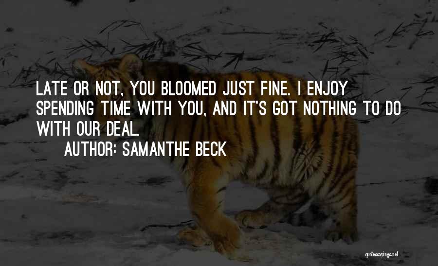 Samanthe Beck Quotes 1353442