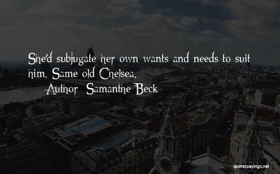 Samanthe Beck Quotes 1674284