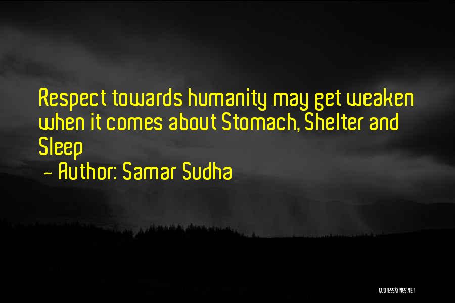 Samar Quotes By Samar Sudha