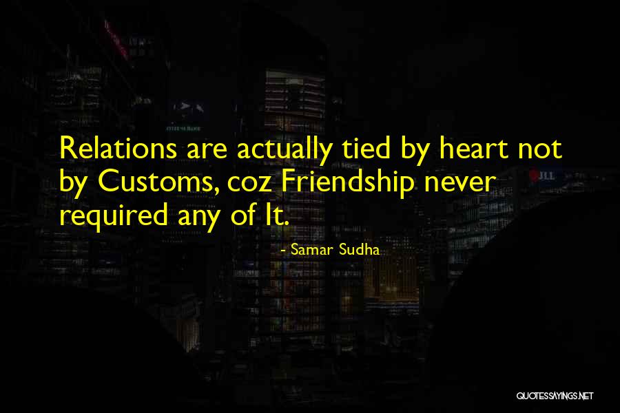 Samar Quotes By Samar Sudha