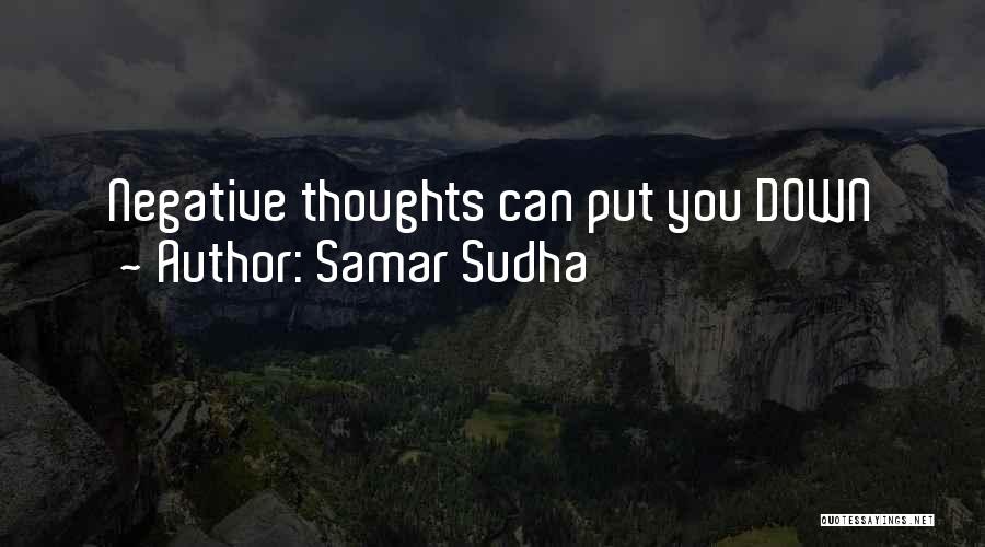 Samar Quotes By Samar Sudha