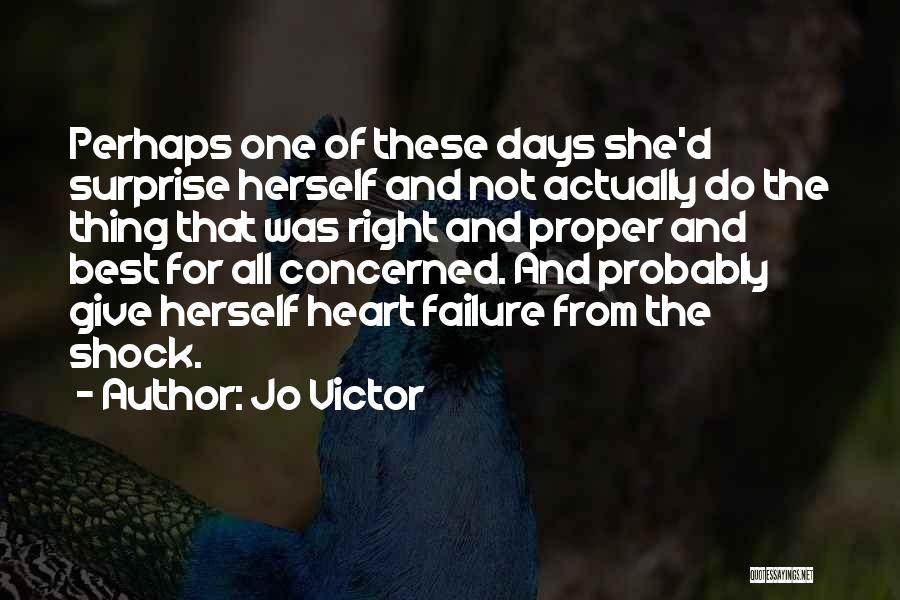 Samaritan Quotes By Jo Victor