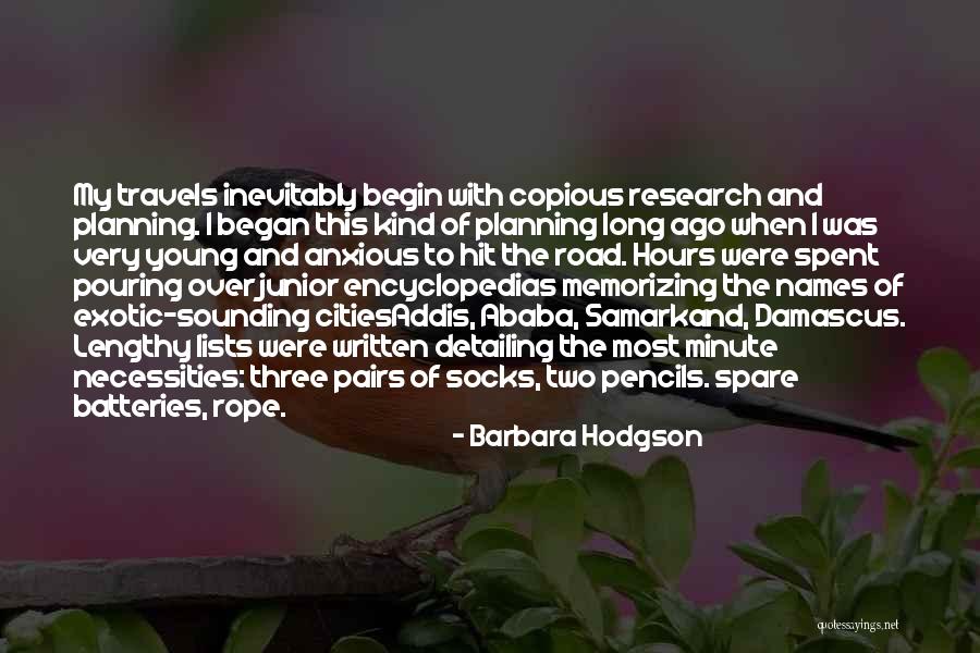 Samarkand Quotes By Barbara Hodgson