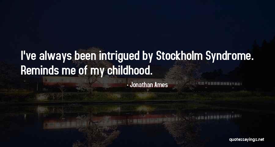 Samber Stallion Quotes By Jonathan Ames
