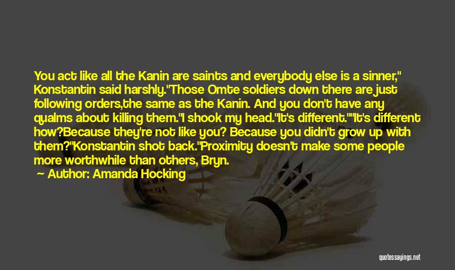 Same As Everybody Else Quotes By Amanda Hocking