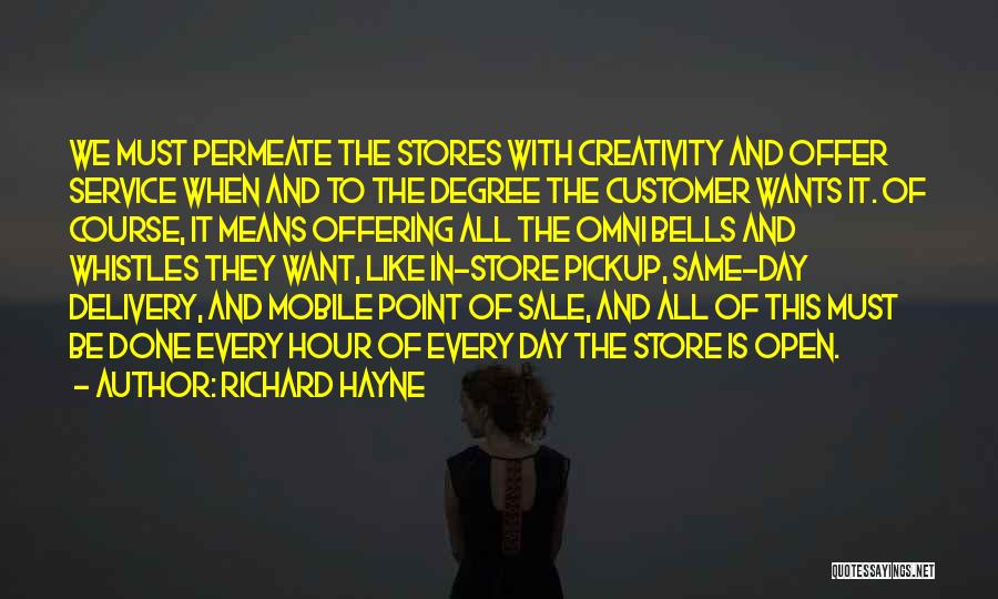 Same Day Delivery Quotes By Richard Hayne