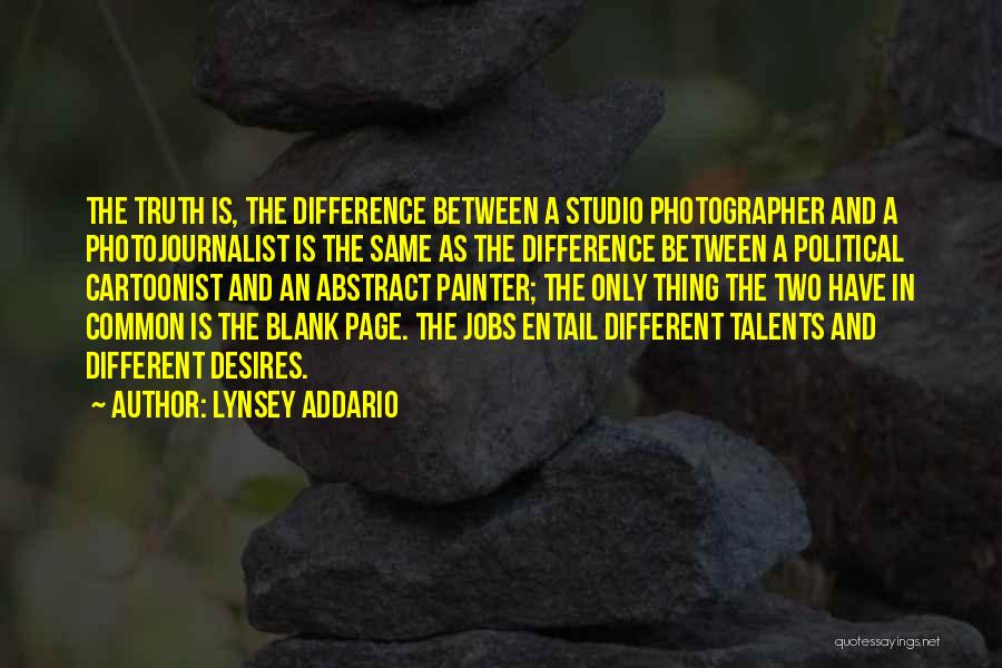 Same Page Quotes By Lynsey Addario