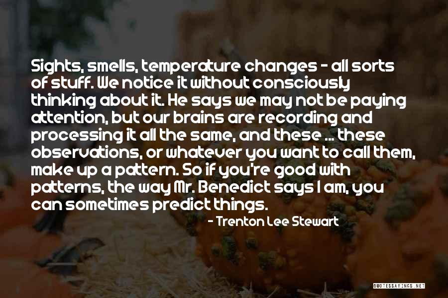 Same Pattern Quotes By Trenton Lee Stewart Same Pattern Quotes By Trenton Lee Stewart