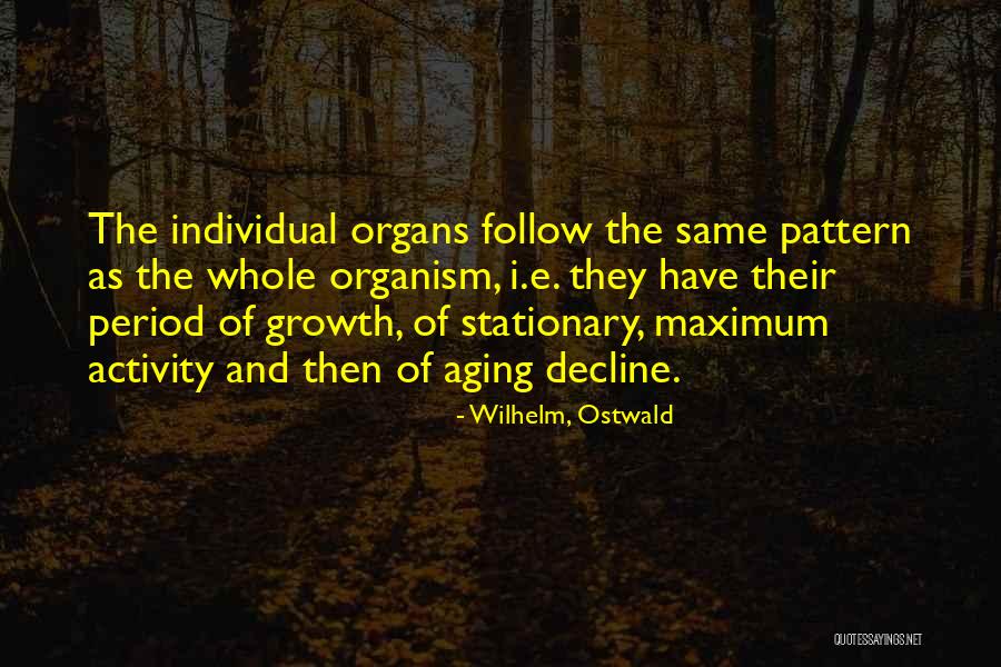 Same Pattern Quotes By Wilhelm, Ostwald Same Pattern Quotes By Wilhelm, Ostwald