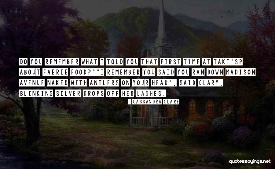 Samels Deli Quotes By Cassandra Clare