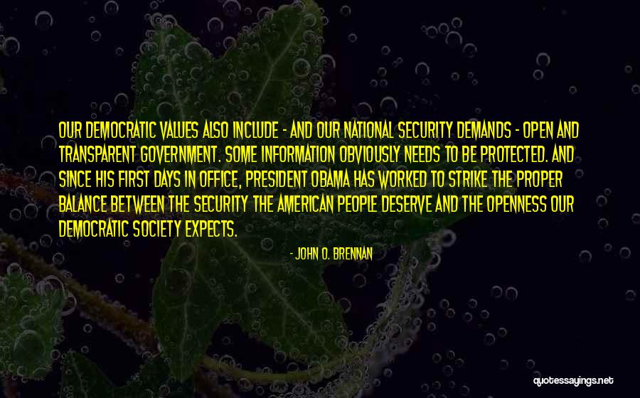 Samfundet Under Enev Lden Quotes By John O. Brennan Samfundet Under Enev Lden Quotes By John O. Brennan