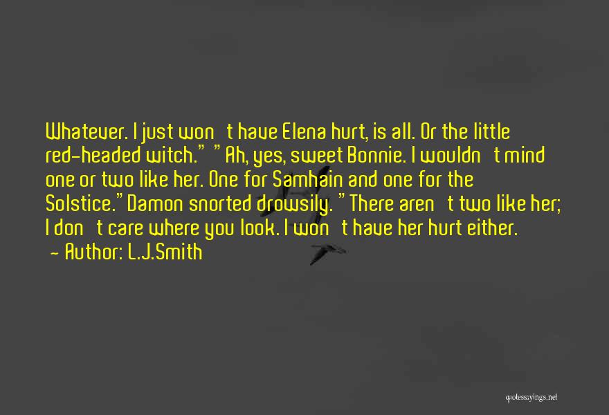 Samhain Quotes By L.J.Smith