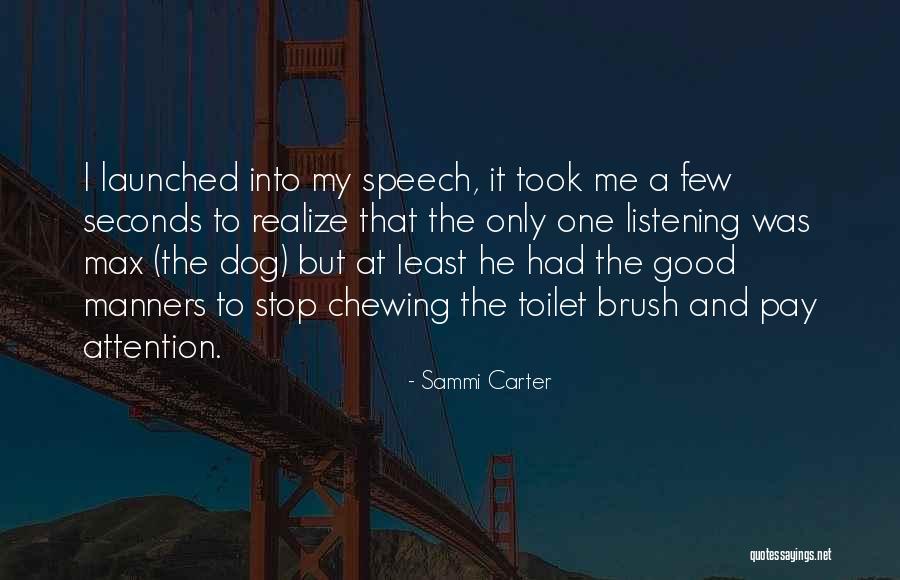 Sammi Quotes By Sammi Carter Sammi Quotes By Sammi Carter