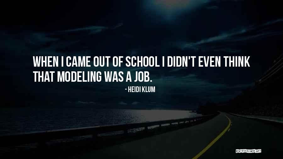 Samota Velke Quotes By Heidi Klum Samota Velke Quotes By Heidi Klum