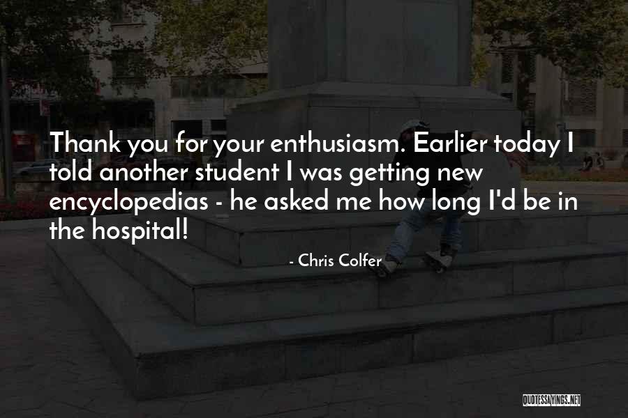 Sampie Terreblanche Quotes By Chris Colfer Sampie Terreblanche Quotes By Chris Colfer