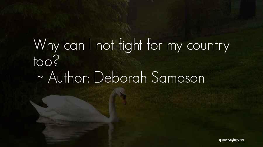 Sampson Quotes By Deborah Sampson