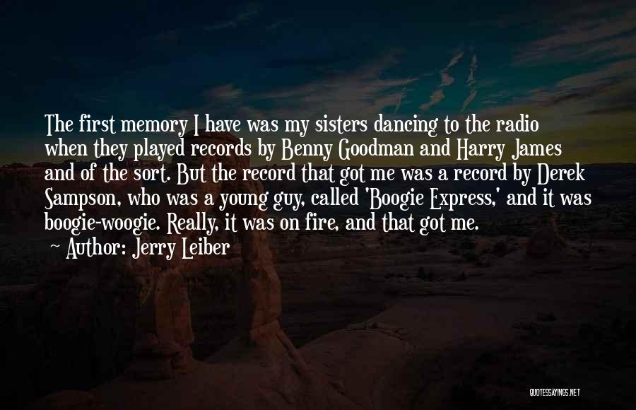 Sampson Quotes By Jerry Leiber