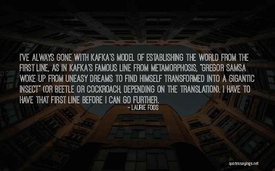 Samsa Quotes By Laurie Foos Samsa Quotes By Laurie Foos