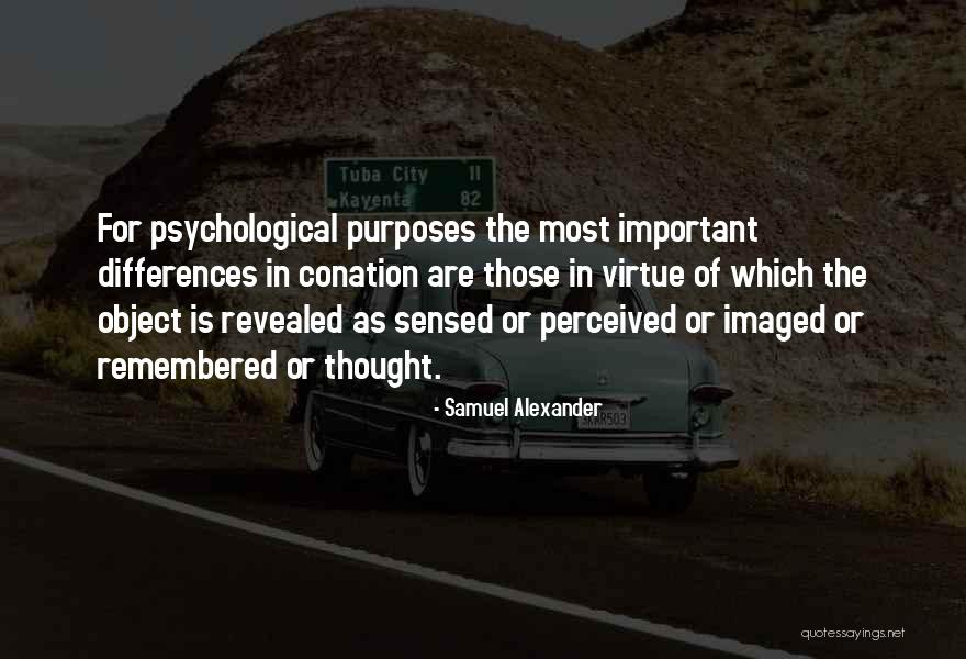 Samuel Alexander Quotes 1605397