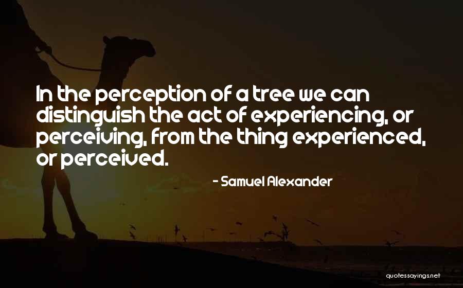 Samuel Alexander Quotes 591489