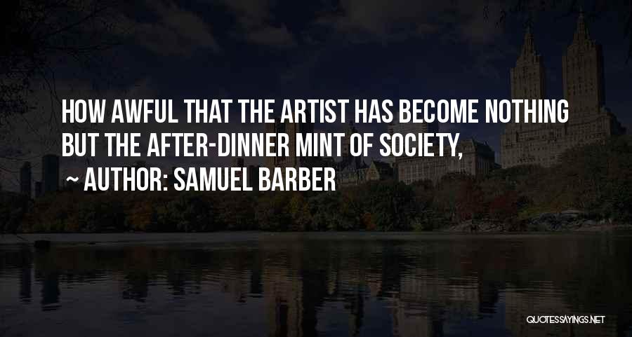 Samuel Barber Quotes 437701