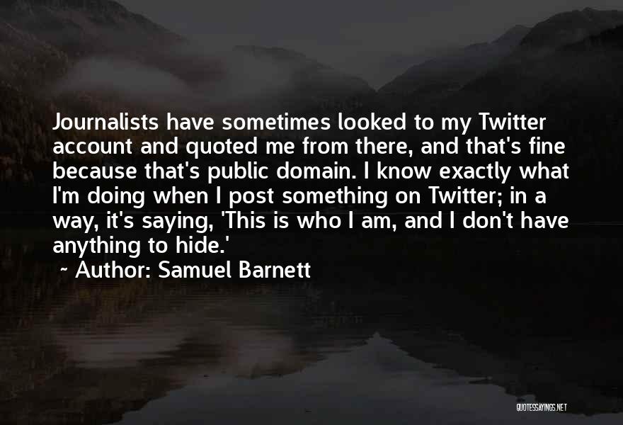Samuel Barnett Quotes 1829954
