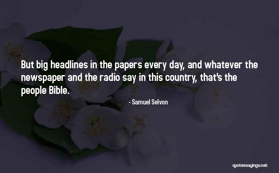 Samuel Bible Quotes By Samuel Selvon Samuel Bible Quotes By Samuel Selvon